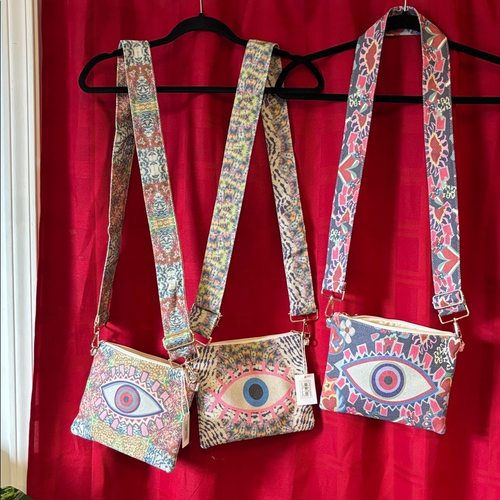 BOUTIQUE DESIGN crossbody bags $40 each, 2 for $75,all 3-for &100,